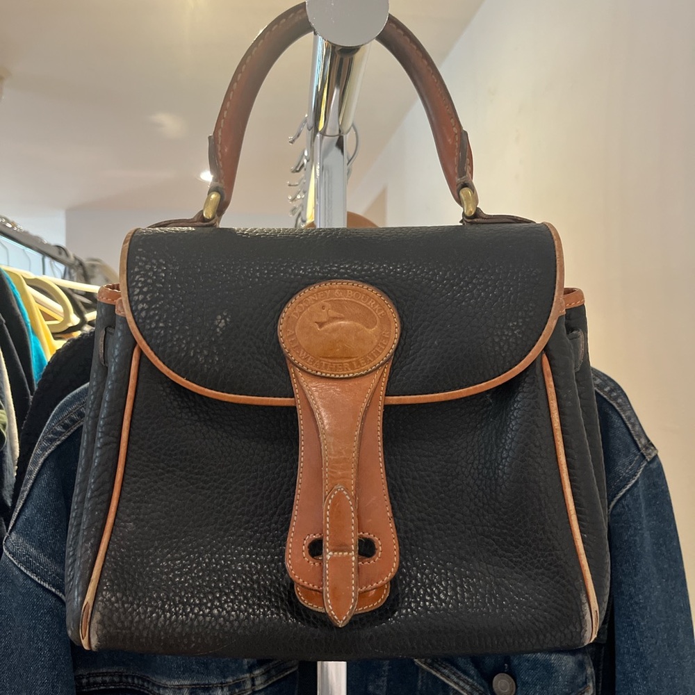 Vintage made in USA Dooney & Bourke satchel bag